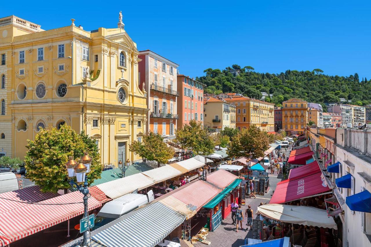 Appartamento La Lanterne Nizza Esterno foto