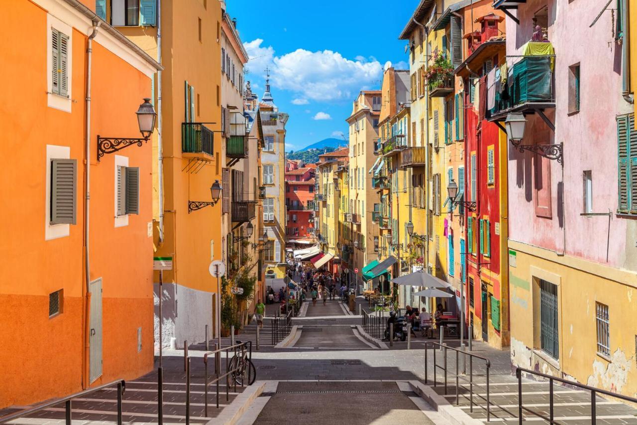 Appartamento La Lanterne Nizza Esterno foto